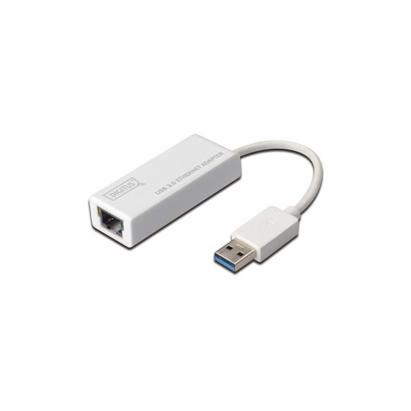Digitus USB 3.0 adaptér na Gigabit Ethernet , 1x RJ45, US...