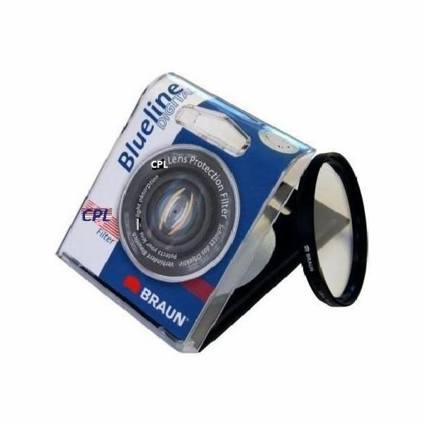 Braun C-PL BlueLine polarizační filtr 62 mm