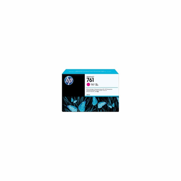 HP 761 Magenta DJ Ink Cart, 400 ml, CM993A
