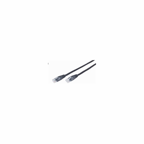 GEMBIRD kabel patchcord Cat5e UTP 5m, černý