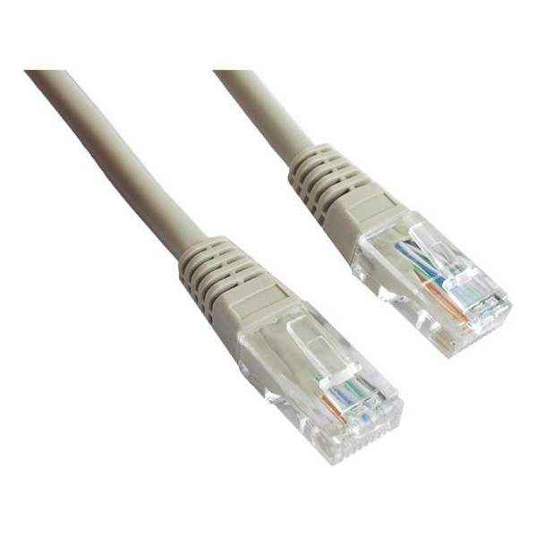 GEMBIRD kabel patchcord Cat5e stíněný FTP 20m, šedý