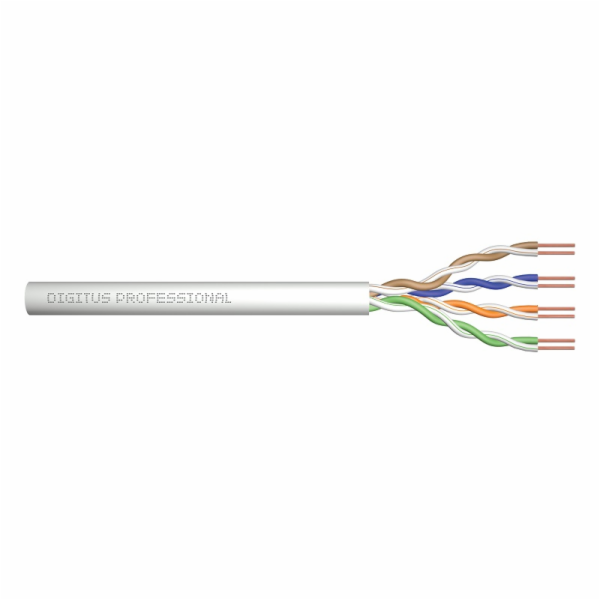 ASSNET100 CAT 5e U UTP instalační kabel, drát, délka 305M...
