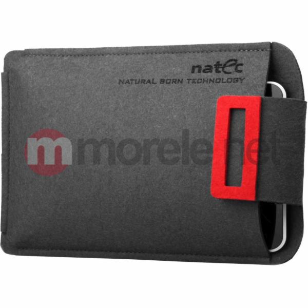 Natec SHEEP pouzdro pro tablet 7'', šedo-červené