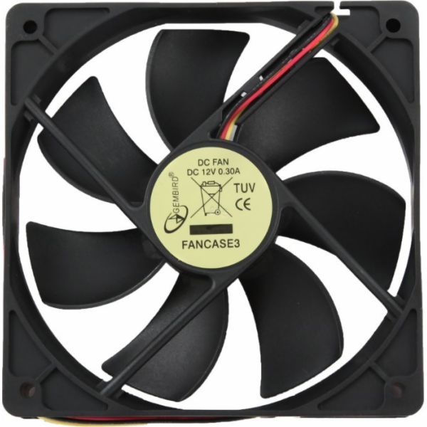 GEMBIRD ventilátor do skříně 120x120 kuličkové ložisko