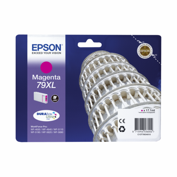 EPSON Ink bar WF-5xxx Series Ink Cartridge "Pisa" 79 XL M...