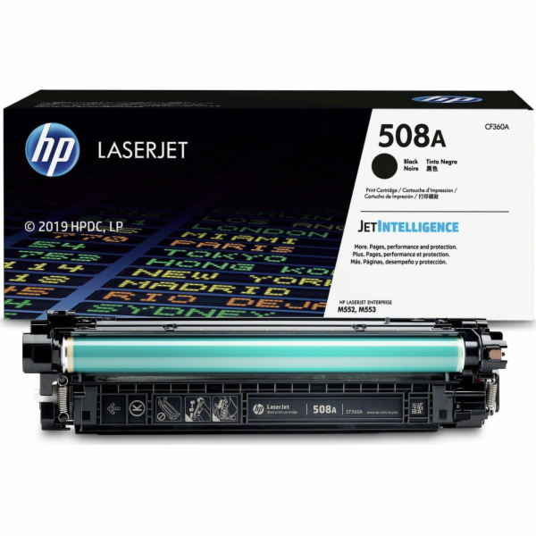 Černý toner HP 508A (CF360A)
