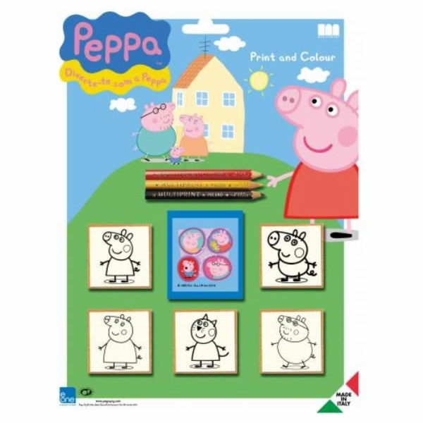 Vícetiskové známky Peppa Pig - 5875