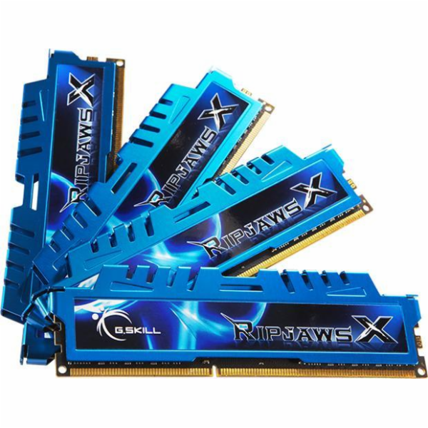 Paměť G.Skill RipjawsX, DDR3, 32 GB, 1600 MHz, CL9 (F3-16...