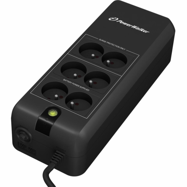 PowerWalker UPS OFFLINE 600VA 6X 230V PL OUT APFC - Vzhle...