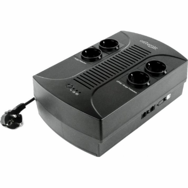 Gembird UPS 850VA Line-Interactive, 4x Schuko, LED