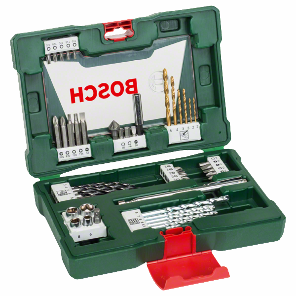Bosch 48dílná sada vrtáků a bitů V-Line TiN s teleskopick...