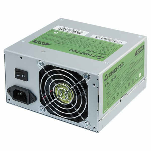 CHIEFTEC zdroj PSF-400B, 400W, ATX-12V  2.3, pasivní PFC ...
