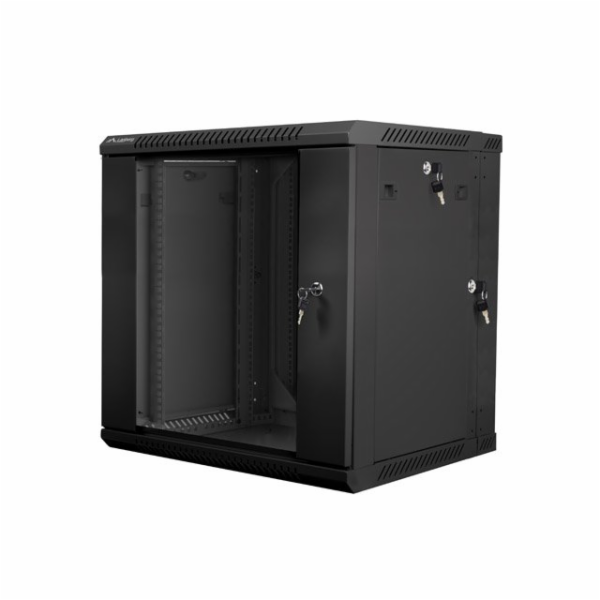 Lanberg dvoudílná 19'' skříň 12U černá (WF02-6612...