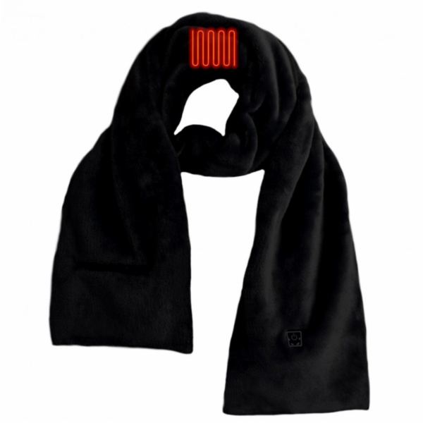 GLOVII Scarf, Vyhrievaný šál, UNI, čierny