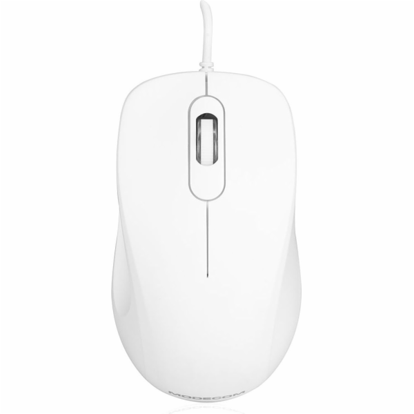 MODECOM M10 BÍLÁ DRÁTOVÁ OPTICKÁ MYŠ