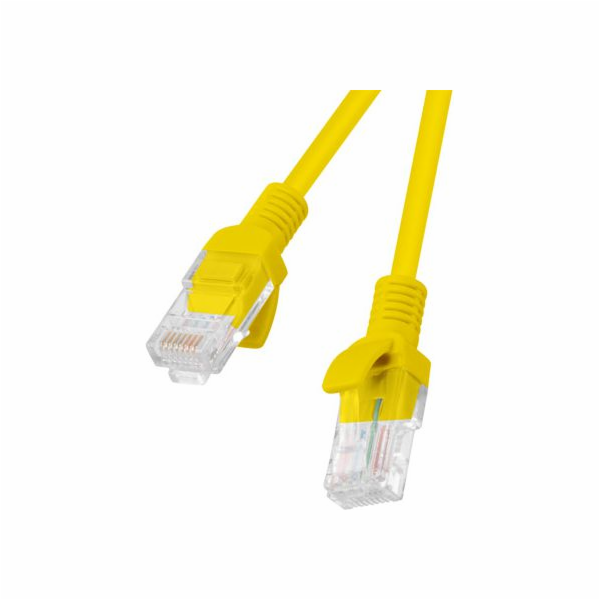Lanberg Patchcord Rj45 Cat. 6 UTP 0.5m Yellow