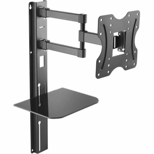 Držák na TV 23-42 palců s DVD policí 30 kg VESA 200x200 M...