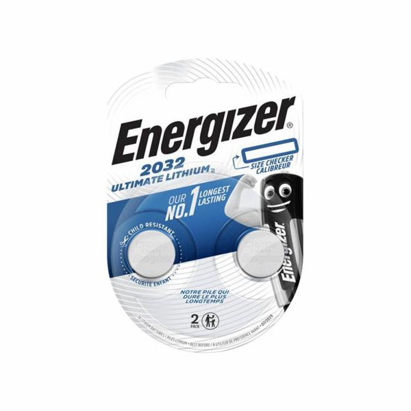 Prvky ENERGIZER CR2032, 3V, 2 ks.