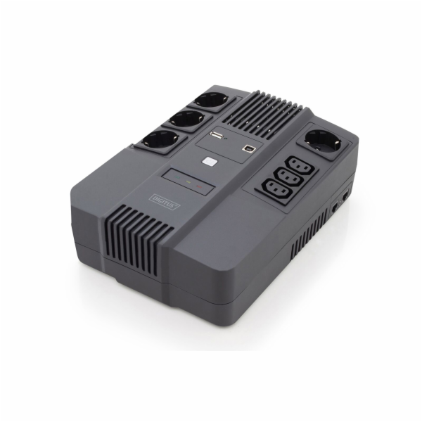 Digitus All-in-One USV, 600VA/360Watt (schwarz)