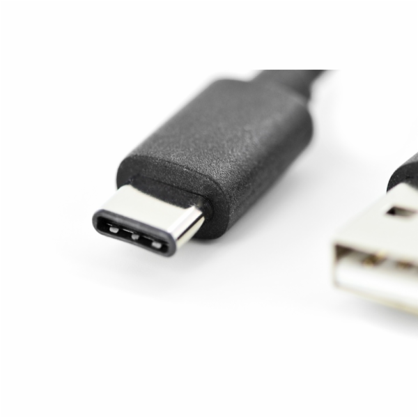 Digitus Připojovací kabel USB C na A  1,0 m, 3A, 480 MB, ...