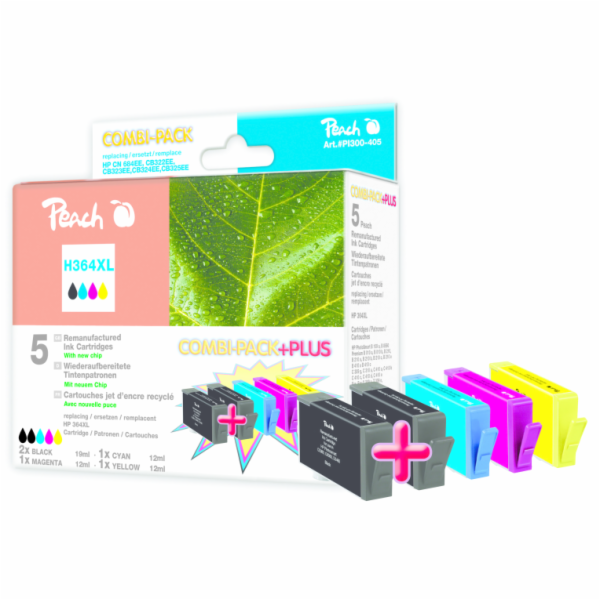 Peach HP C2P05AE - kompatibilní PEACH kompatibilní cartri...