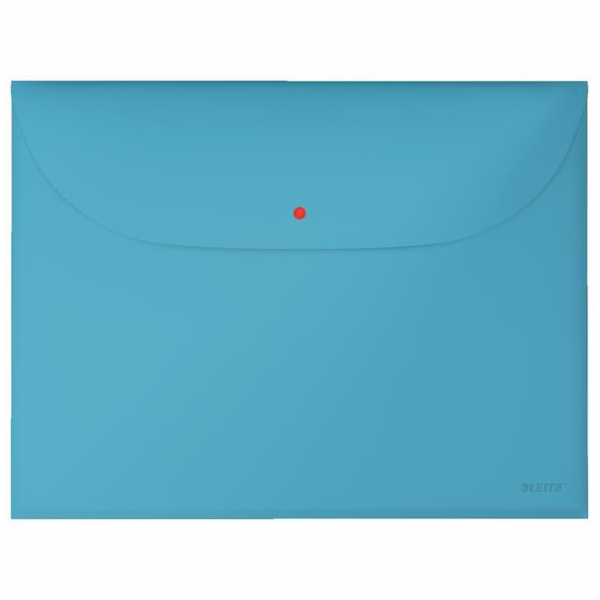 LEITZ Aktovka  Cosy A4, neprůhledný PP, 3 ks, klidná modrá