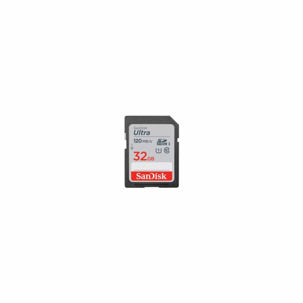 Paměťová karta Sandisk Ultra 32 GB SDHC Memory Card 120 MB/s