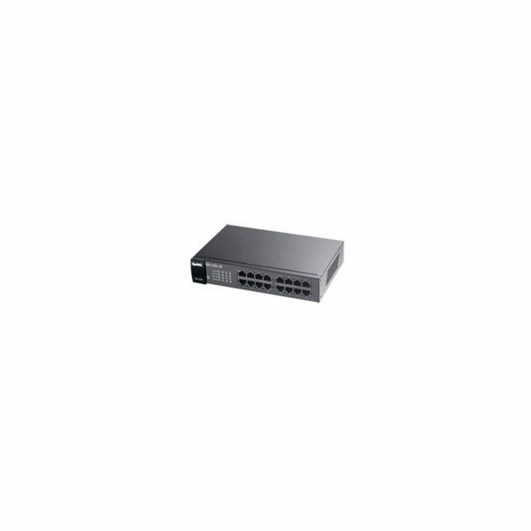 Zyxel GS1100-16 v3 16-port Gigabit Ethernet Switch, fanless