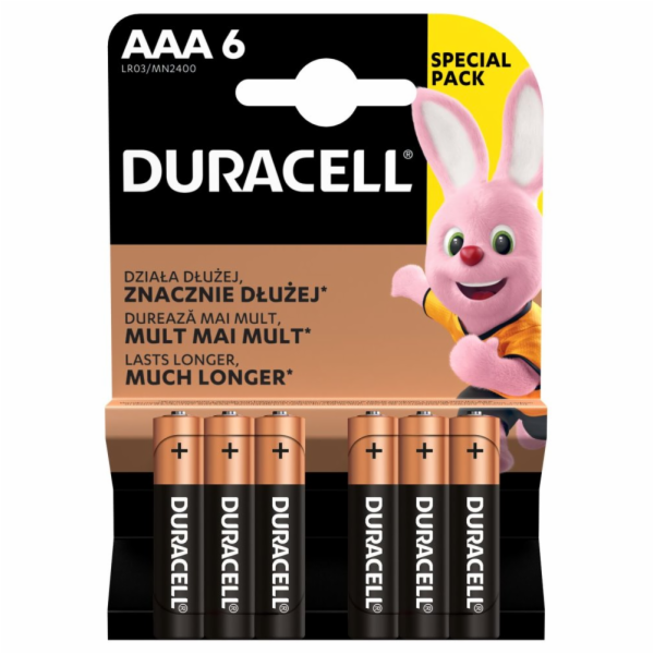 Baterie Duracell Duracell AAA / LR03 | Základní Duralock ...