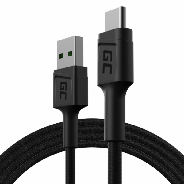Green Cell Cable GC PowerStream USB-A - USB-C 120cm Ultra...