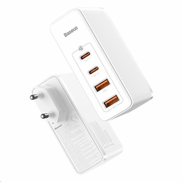 Baseus GaN2 Pro rychlonabíjecí adaptér 2x USB-C + 2x USB-...