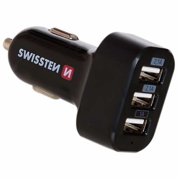 USB auto nabíječka  3x USB port  12V  5V