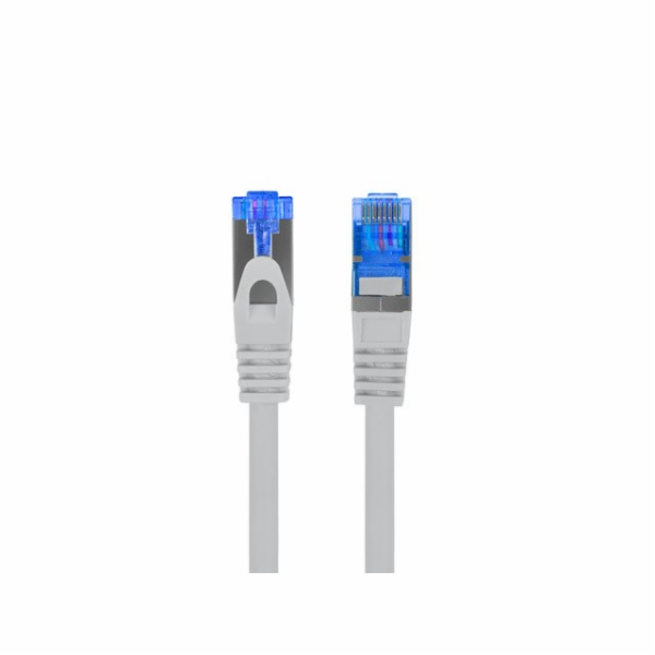 LANBERG Patch kabel CAT.6A FTP LSZH CCA 15M šedý Fluke Pa...