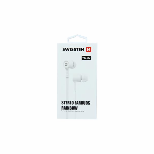 Swissten YS-D2 sluchátka bílá