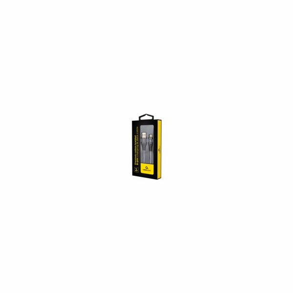 Gembird CC-USB2B-AMLM-2M-WB2 Lightning, šedý, bílý Gembir...