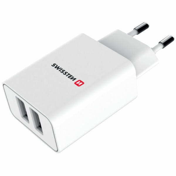 Nabíječka cestovní SWISSTEN 2x USB, IC, 2.1A + Lighthing ...