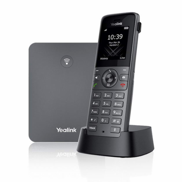 Yealink W73P, IP DECT báze+ručka, PoE, 1,8" barevný displ...
