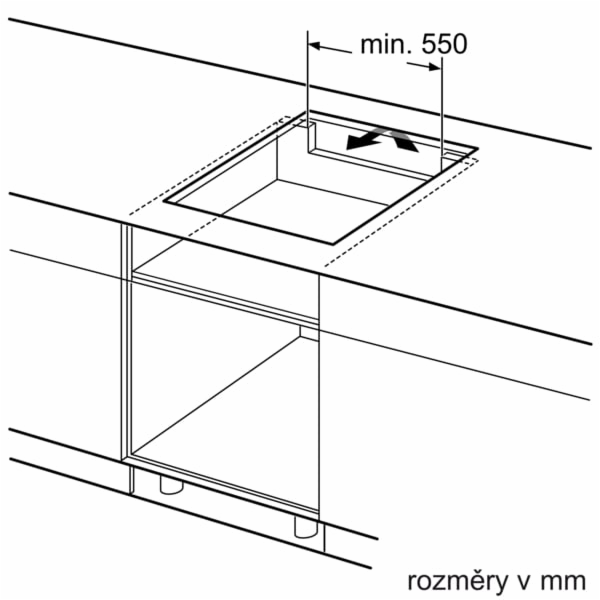 Bosch Serie 4 PUE611BB5E hob Black Built-in 60 cm Zone in...