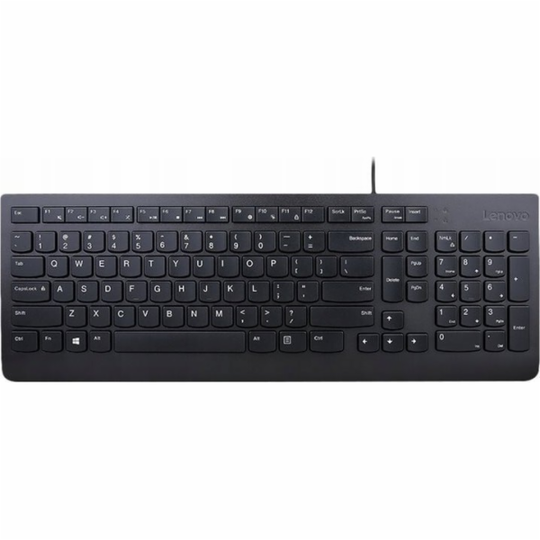 Lenovo klávesnice Essential Wired (Black) CZ/SK
