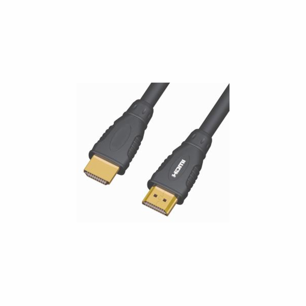PremiumCord Kabel HDMI A - HDMI A M/M 15m,zlac.kon