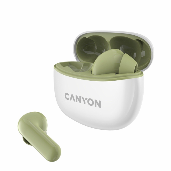 CANYON TWS-5 BT sluchátka s mikrofonem, BT V5.3 JL 6983D4...