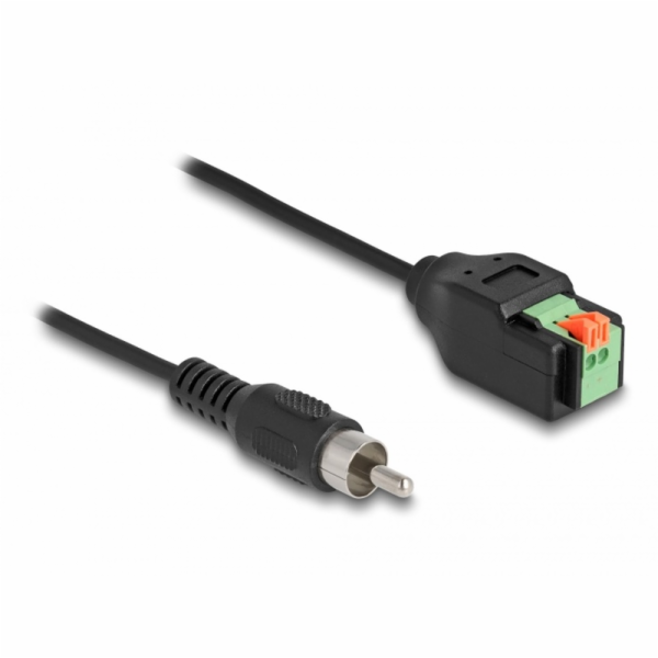 Delock Kabel ze zástrčkového konektoru RCA na svorkovnico...
