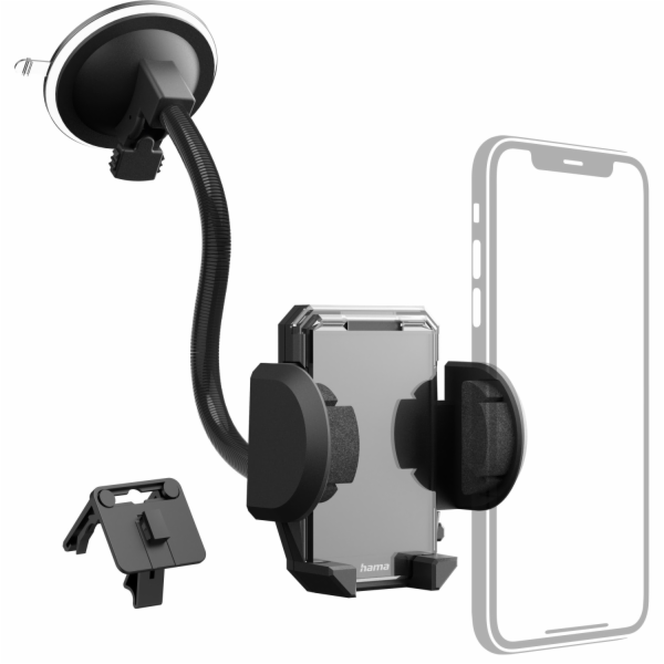 Hama Držák telefonu do auta 4-11 cm Univerzální