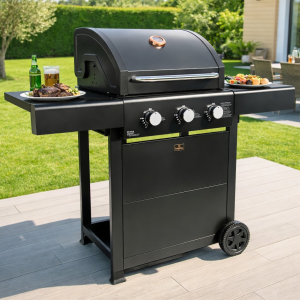 Plynový gril Outdoor 3 hořáky BH-8604