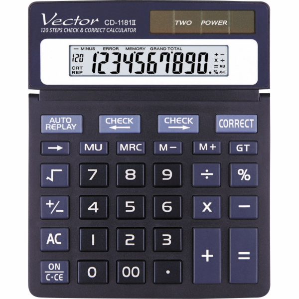 Vector Kalkulačka CD-1181 II (ZI1016)