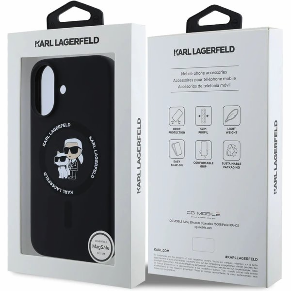 Karl Lagerfeld Karl Lagerfeld KLHMP16SSCMKCRHK pevný sili...