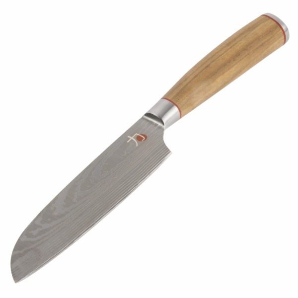 Nůž Santoku TETSU 12,5 cm nerez dřevo BGMP-4169