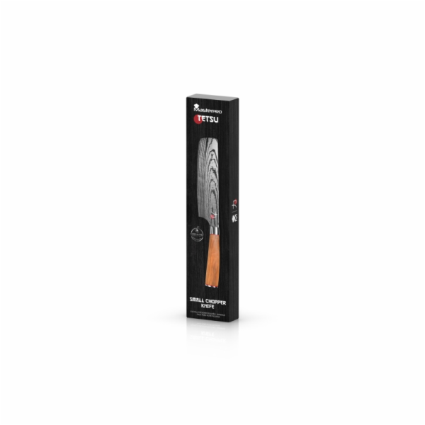 Nůž Small Choper TETSU 17,5 cm nerez dřevo BGMP-4165