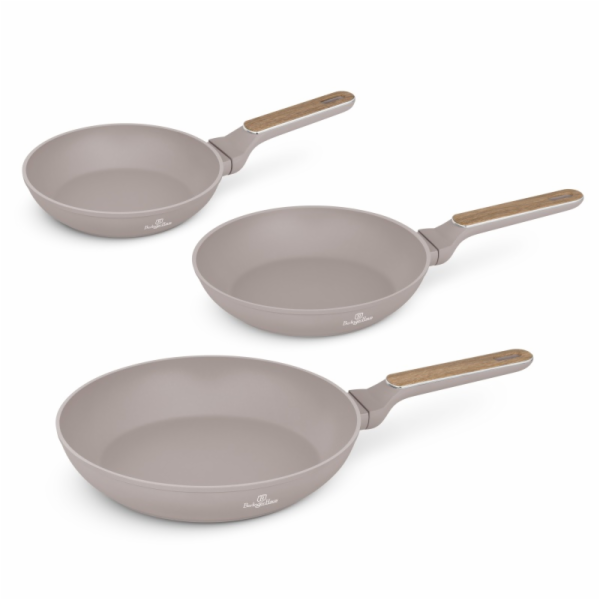 Sada pánví s titanovým povrchem 3 ks Taupe Nordic Collect...