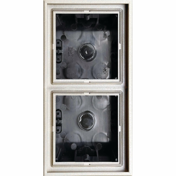 Montážní rám LIREGUS MODERN, 2dílný, barva šampaňského